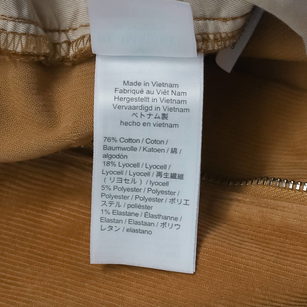 NWT J. Crew Women's Vintage Straight Pant Garment-Dyed Corduroy Cappuccino 30 - Picture 5 of 8